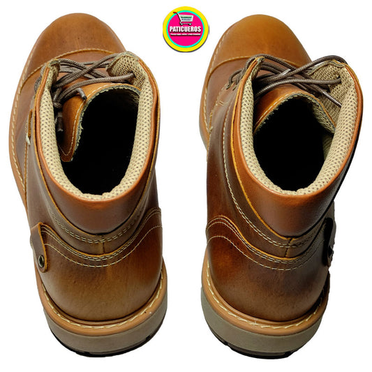 Bajo Pedido / Envío Gratis Botines Botín Botas Zapatos De Cuero Para Hombre Caballero Entrega En 2 Días