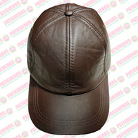 🎁 Envío gratis / Gorra En Cuero Genuino 100% Cachucha Ajustable Unisex