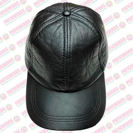 Gorra En Cuero Genuino 100% Cachucha Ajustable Unisex