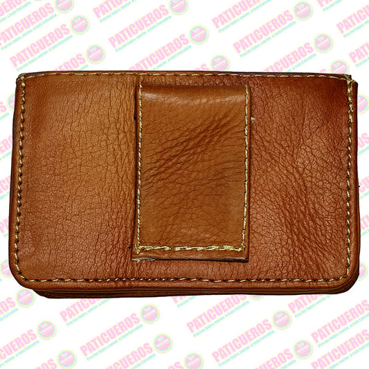 Monedero Para Llevar En Cinturón Cuero Genuino Unisex Llegada Rápida A Todo El País