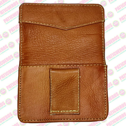 Monedero Para Llevar En Cinturón Cuero Genuino Unisex Llegada Rápida A Todo El País