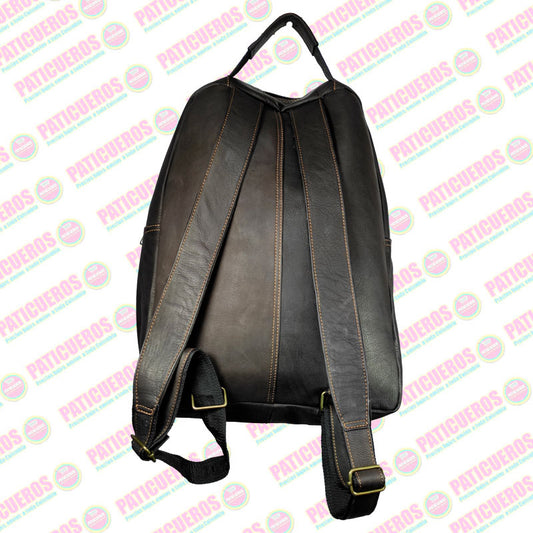 Morral En Cuero Genuino Para Portátil Unisex Producto 100% Colombiano