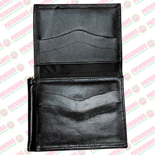 Porta Billetes Tarjetero En Cuero Mejor Precio