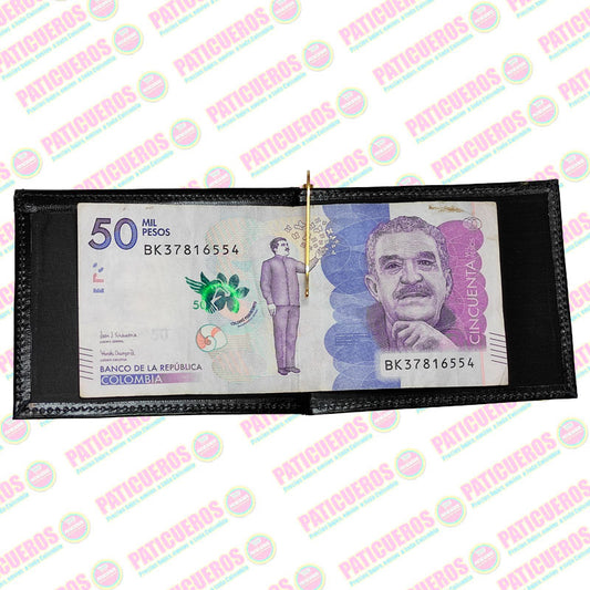 Porta Billetes Tarjetero En Cuero Mejor Precio