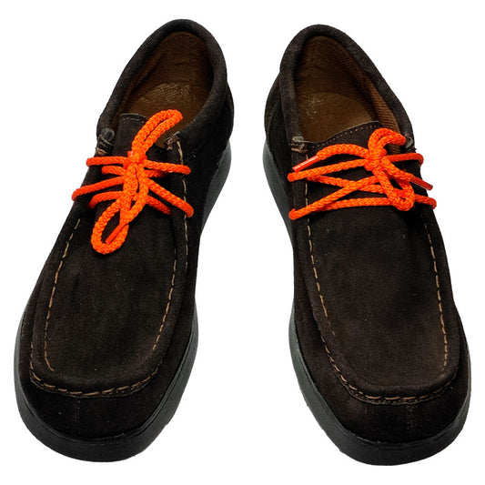 Bajo Pedido / Zapatos En Cuero Gamuza Negra Estilo Abuelo ¡Producto Colombiano!