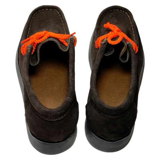 Bajo Pedido / Zapatos En Cuero Gamuza Negra Estilo Abuelo ¡Producto Colombiano!