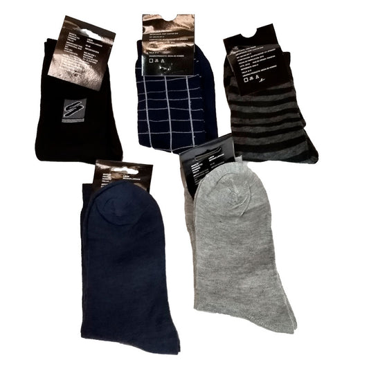 Pack 12 Pares De Medias Para Vestir Formales Surtidas